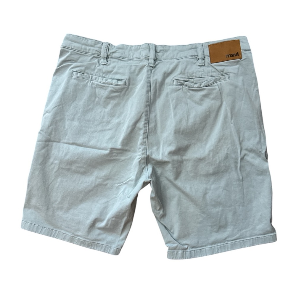 MAVI Jeans Simon Shorts Men's Size 40 Mint Green Chino Shorts Blended Material - Picture 8 of 11
